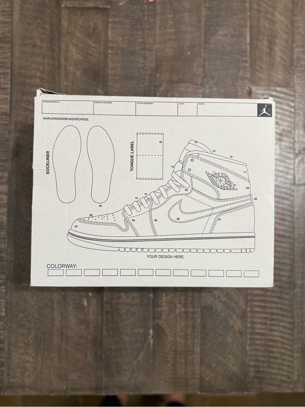 Nike Air Jordan 1 Mid Black and Red High-Top - Picture 5 of 5